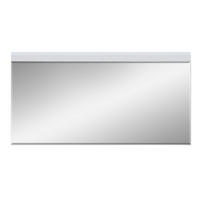 WANDSPIEGEL 130/67/2 cm  - Weiss, Design, Glas/Holzwerkstoff (130/67/2cm) - Livetastic