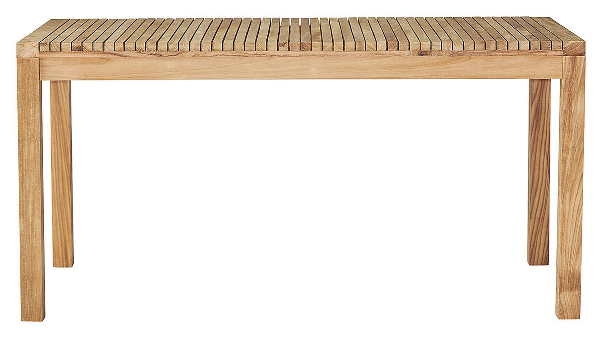 GARTENTISCH 180/75/75 cm Holz rechteckig  - Teakfarben, MODERN, Holz (180/75/75cm) - Jan Kurtz