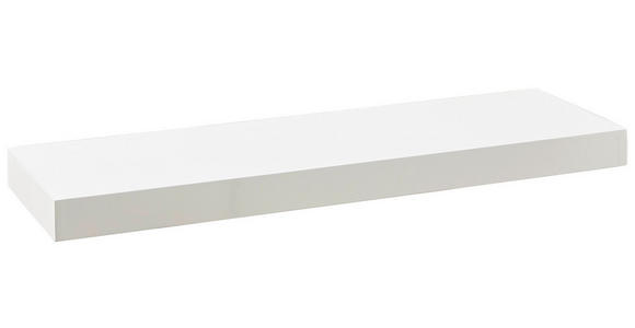 WANDBOARD in 80/5/25 cm Weiß  - Weiß, Basics, Holzwerkstoff (80/5/25cm) - Xora