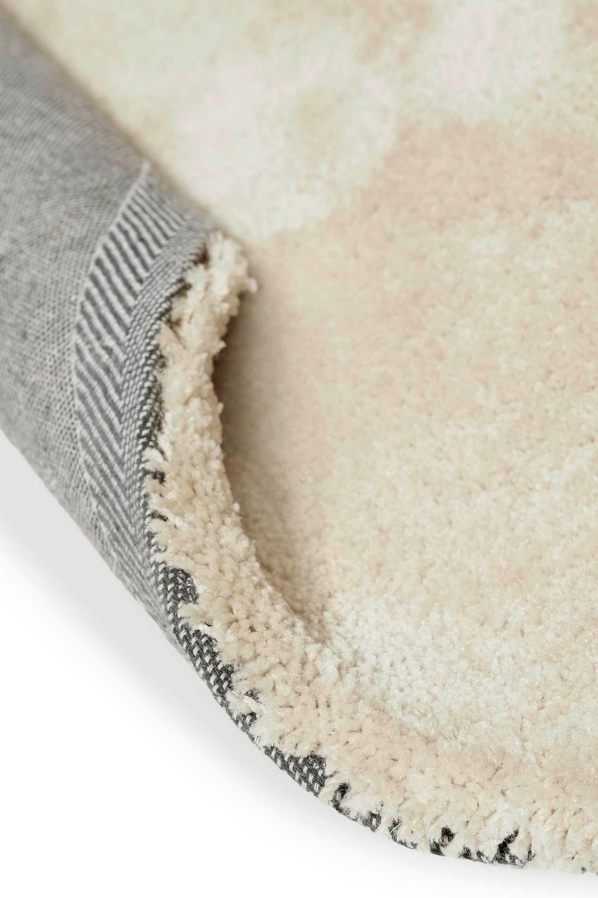 HOCHFLORTEPPICH 120 cm Emilia Beige  - Beige, KONVENTIONELL, Textil (120cm) - WECON HOME BASIC