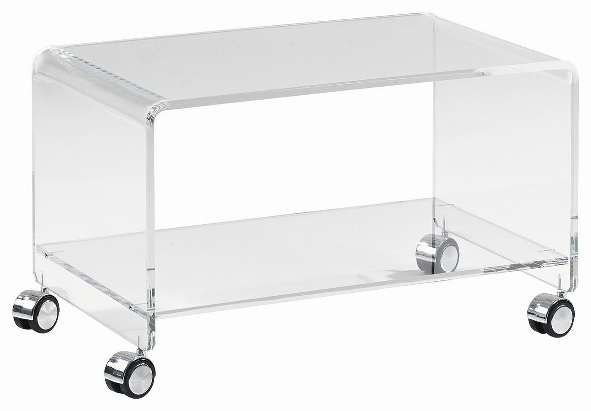 TV-ELEMENT - Klar, Design, Kunststoff (63/38/38cm)