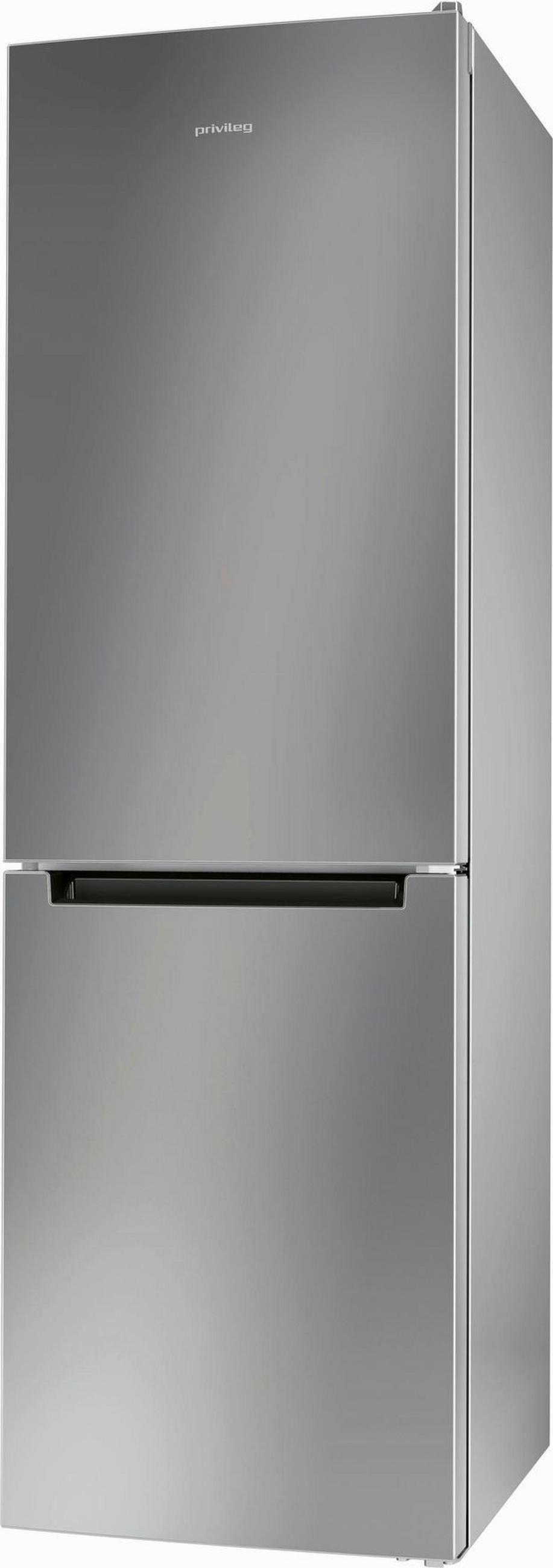KÜHL-GEFRIER-KOMBINATION PRBN 486 EX EDELSTAHLFARBEN  - Edelstahlfarben, Basics (59,5/188,9/65,5cm) - Privileg