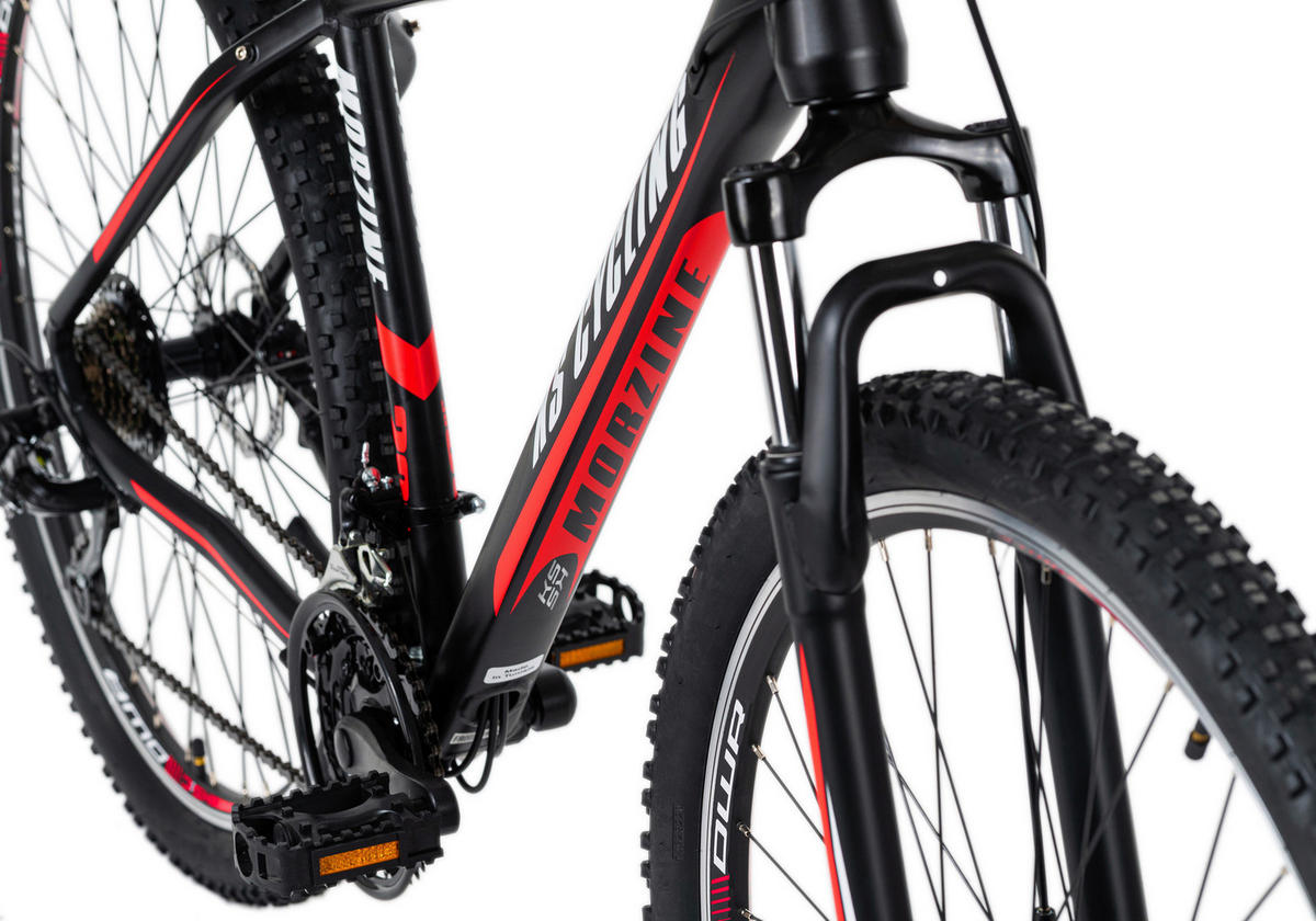 MOUNTAINBIKE 27,5 Zoll  - Rot/Schwarz, Basics, Metall (139/76/21cm) - KS Cycling