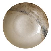 SCHALE Arezzo   - Braun/Weiß, Basics, Glas (40/40/7cm) - Ritzenhoff Breker
