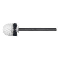 WC-BÜRSTE Metall  Kunststoff   - Silberfarben, Konventionell, Kunststoff/Metall (7,3cm) - Kleine Wolke