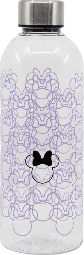 TRINKFLASCHE 0,85 L  - Lila/Schwarz, Basics, Kunststoff/Metall (850ml) - Disney