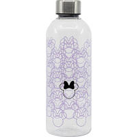 TRINKFLASCHE 0,85 L  - Lila/Schwarz, Basics, Kunststoff/Metall (850ml) - Disney