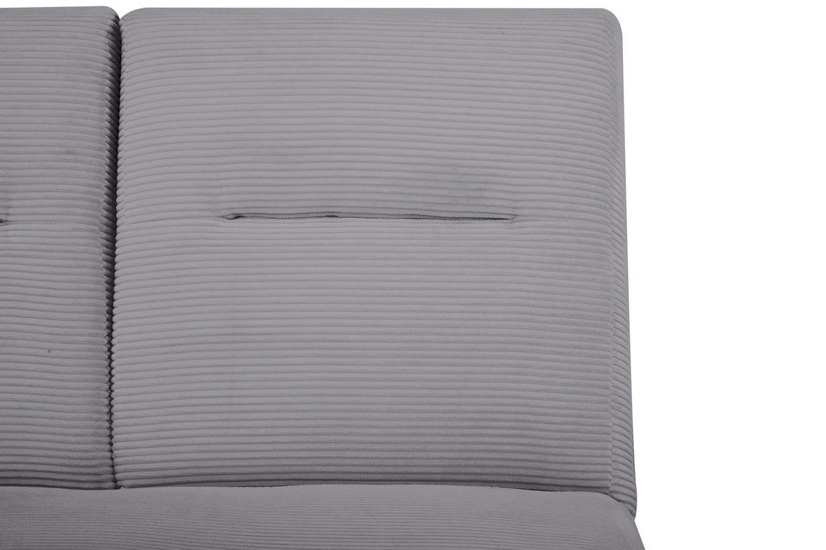 SCHLAFSOFA in Textil Grau  - Grau, Design, Textil (159/88/160cm) - Livetastic