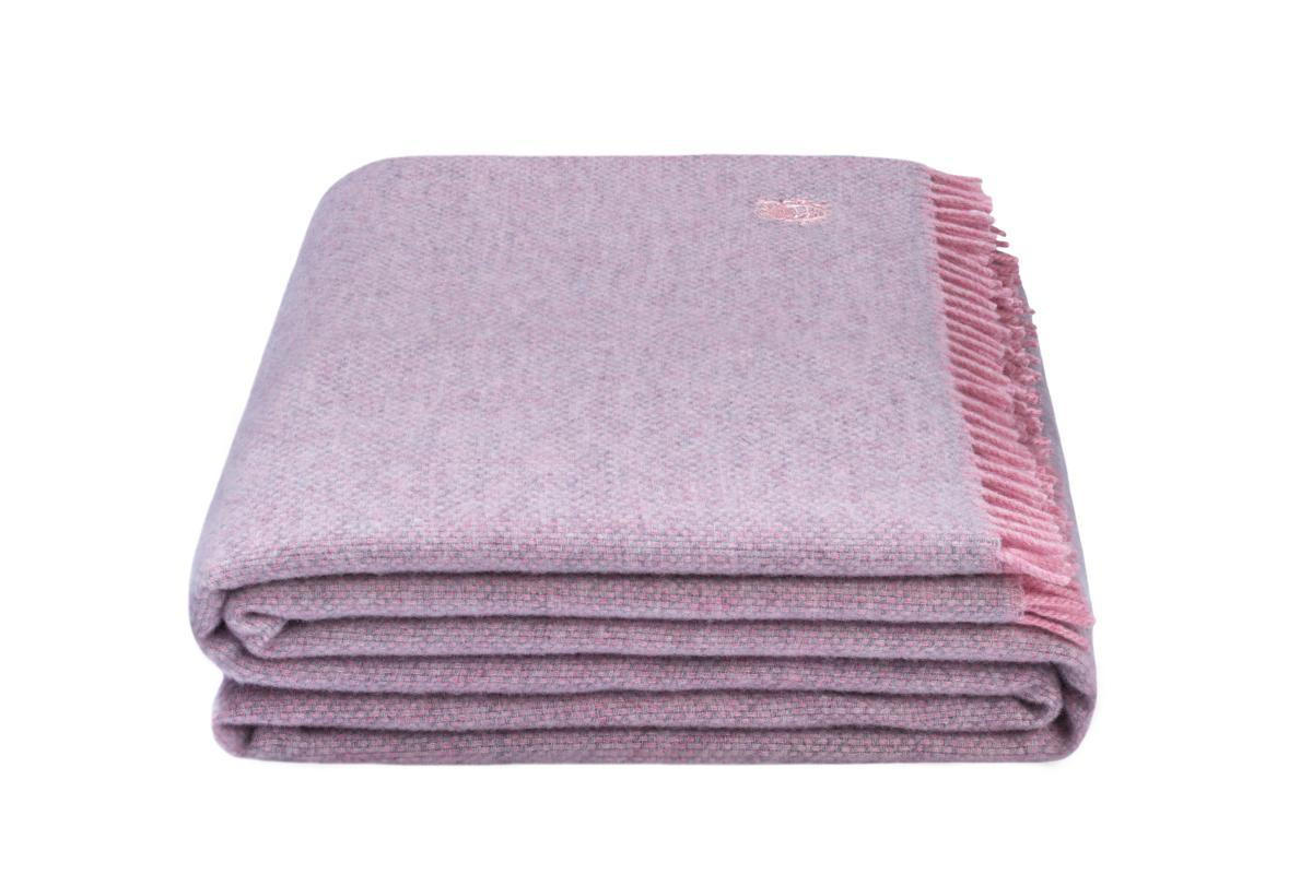 Thumbnail - Zoeppritz Wohndecke Must Relax, Rosa, Textil, Uni, 130x190 cm, Oeko-Tex® Standard 100, Fransen, Wohntextilien, Decken, K...