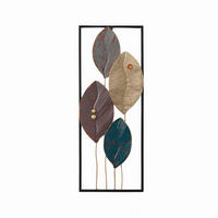 FALI DEKORÁCIÓ - színes, Basics, fém (30/75/2cm)