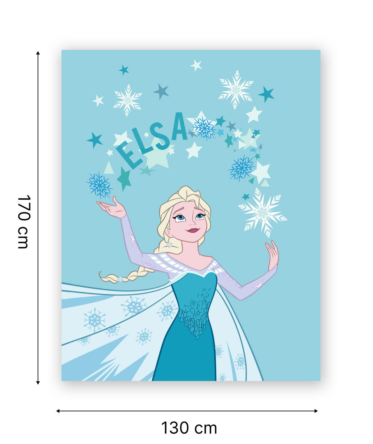GYEREKSZŐNYEG  DISNEY CARPET  - kék, Basics, műanyag/textil (130/170cm)