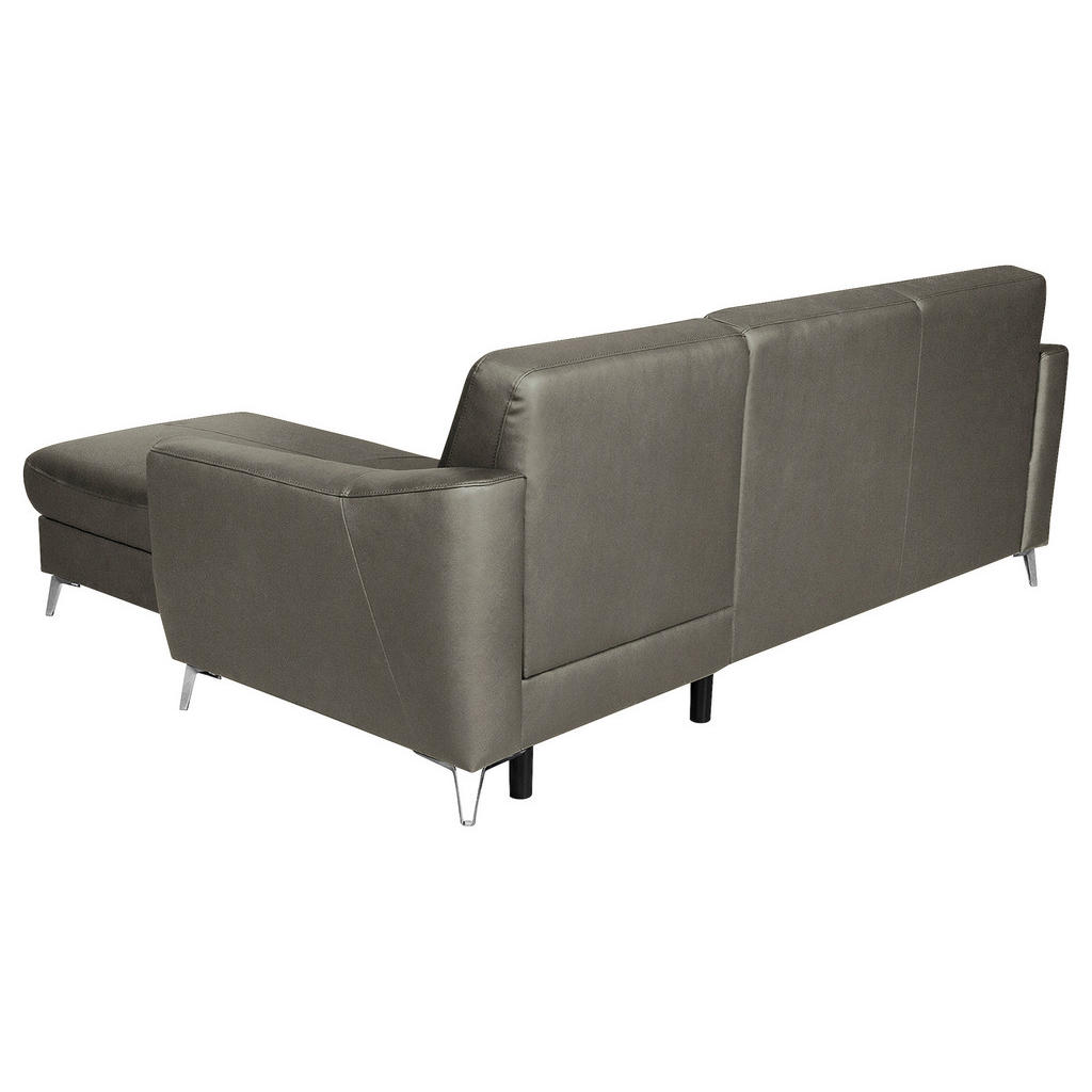 Thumbnail - Livetastic Ecksofa, Sahara, Textil, Leder, Echtleder, Rindleder, 3-Sitzer, seitenverkehrt montierbar, L-Form, 241x168 cm...