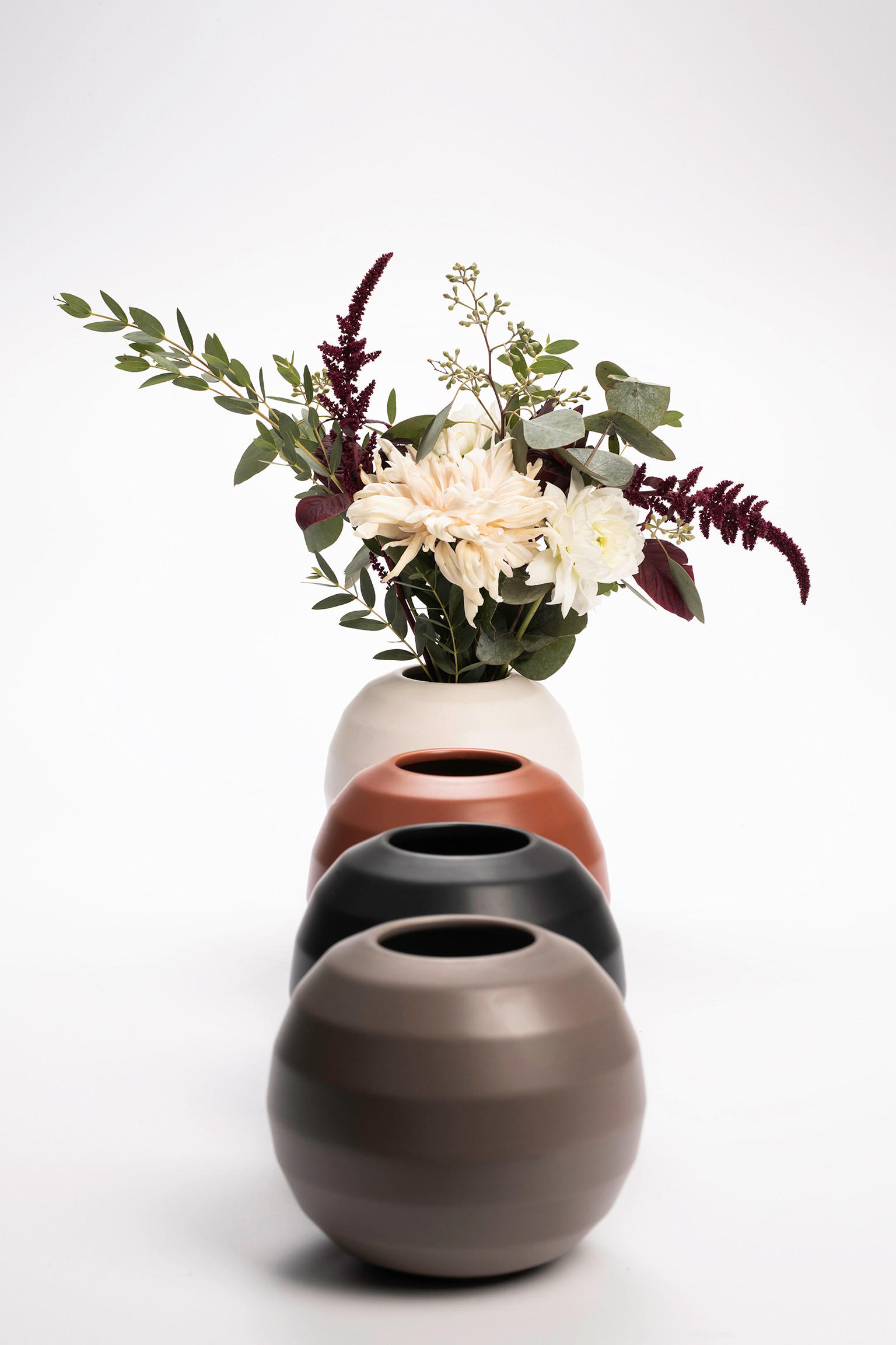 VASE 17 cm  - Schwarz, Basics, Keramik (16/14cm) - Markslöjd