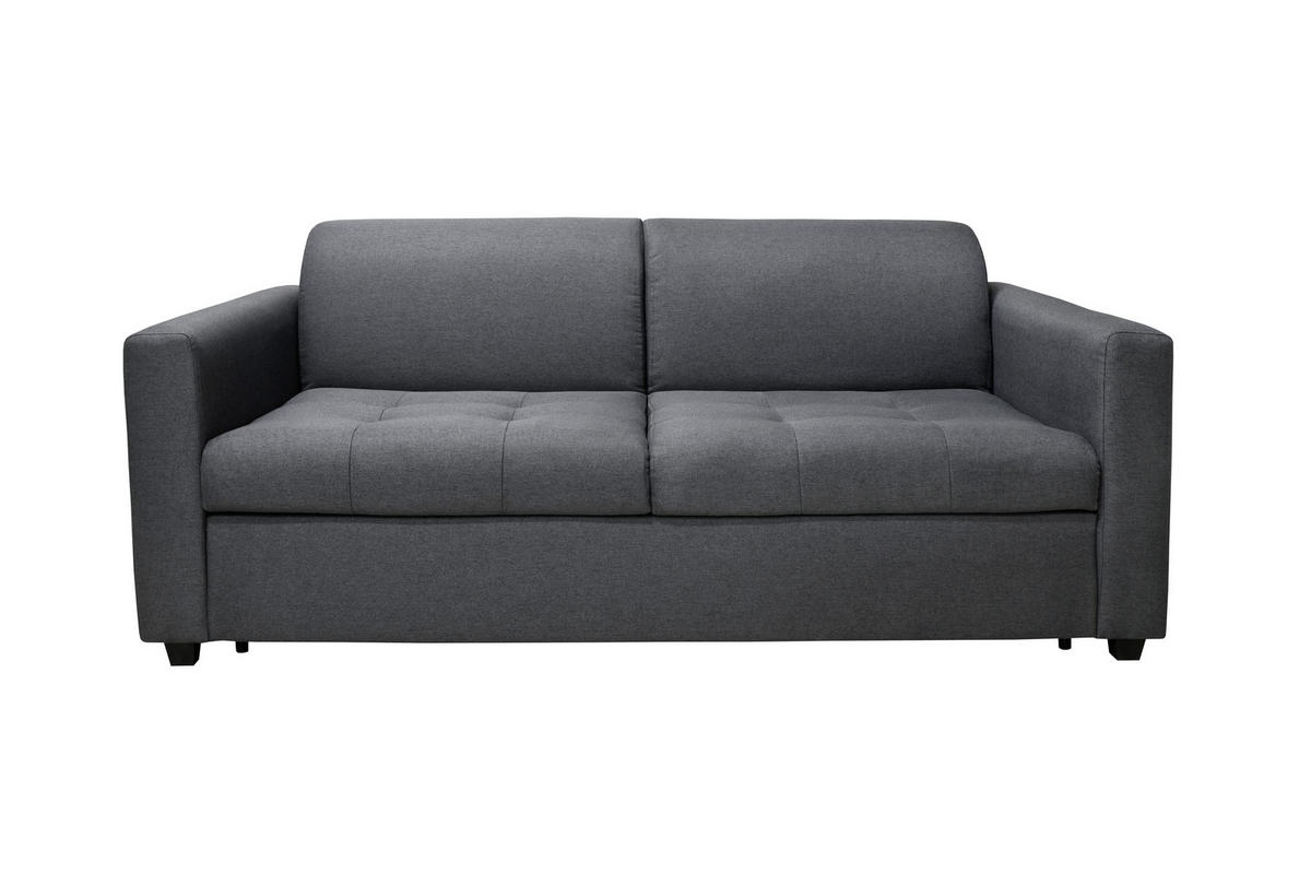 DVOSJED drvo, metal, tekstil  tamno siva    - tamno siva/crna, Moderno, drvo/metal (183/97/78cm) - Hom`in