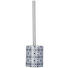 WC-BÜRSTENGARNITUR in Metall - Blau/Chromfarben, Basics, Keramik/Kunststoff (10/39cm) WC-BÜRSTENGARNITUR in Metall - Blau/Chromfarben, Basics, Keramik/Kunststoff (10/39cm)