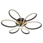 LED-DECKENLEUCHTE 70/10 cm   - Schwarz, Design, Kunststoff/Metall (70/10cm) - Novel