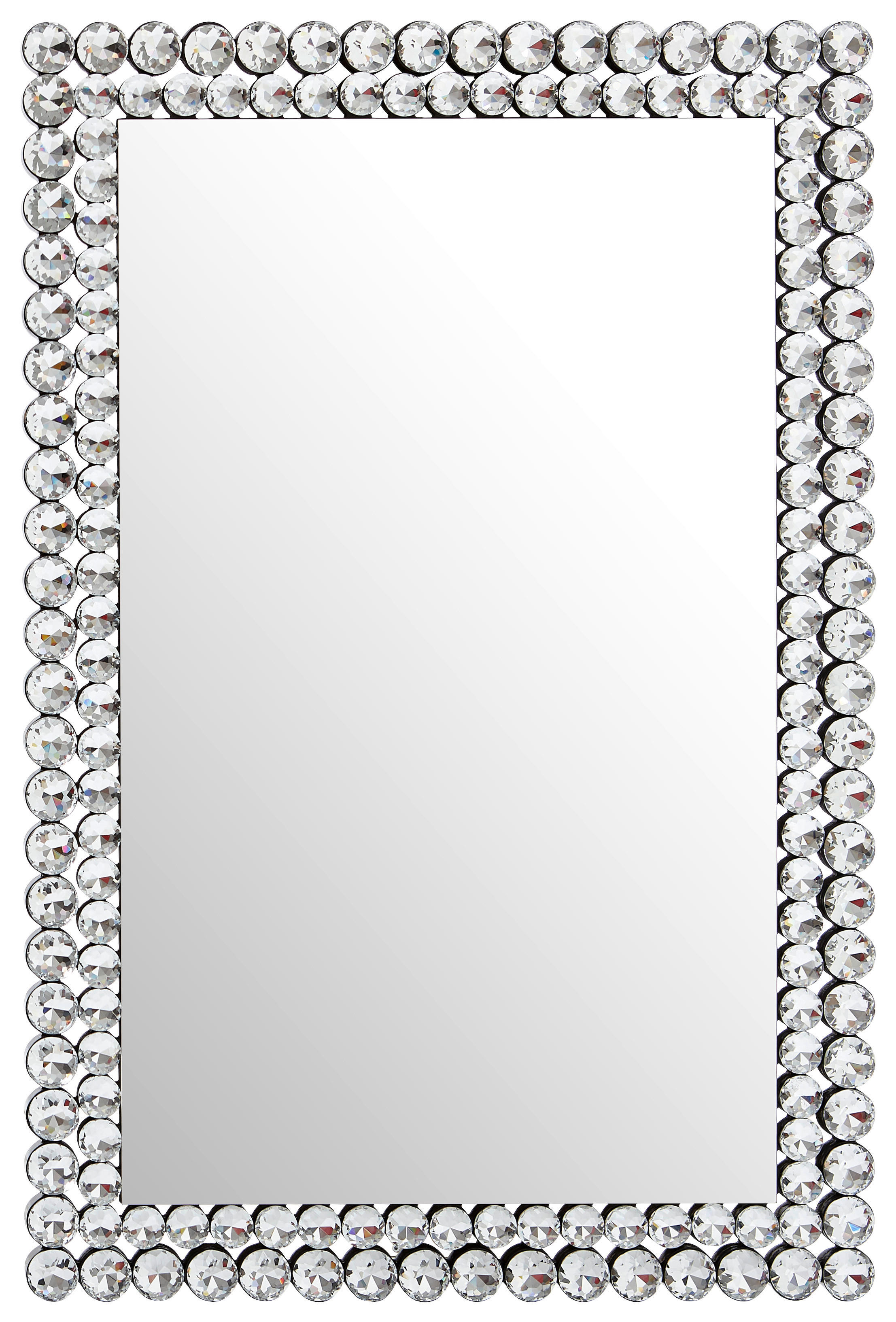 WANDSPIEGEL 80/120/4 cm    - Silberfarben, LIFESTYLE, Glas/Holzwerkstoff (80/120/4cm) - Xora