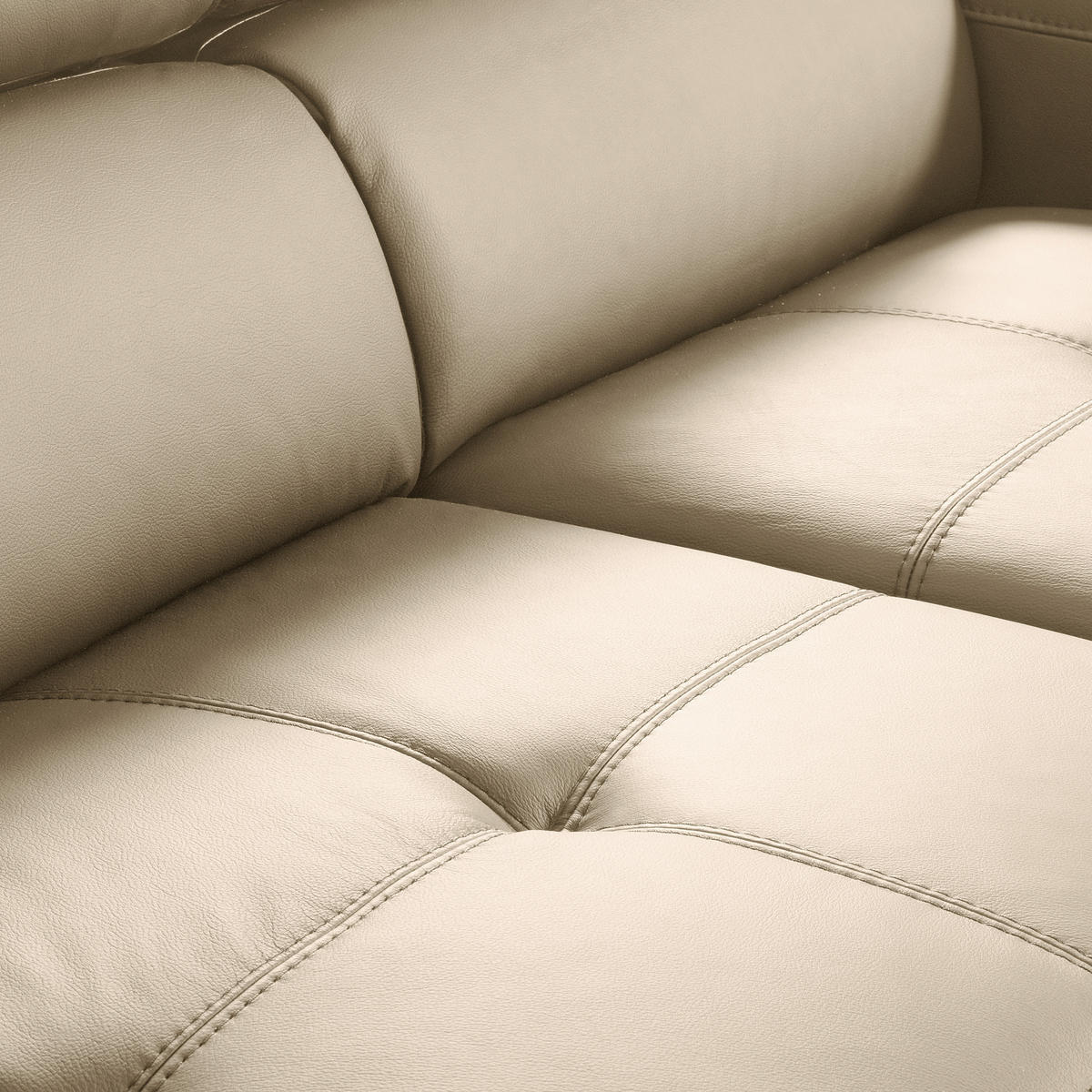 ECKSOFA Grau Echtleder Lederlook  - Schwarz/Grau, Design, Leder/Textil (247/173cm) - Livetastic