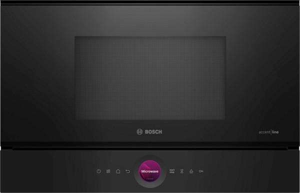 UGRADNA MIKROTALASNA RERNA - crna, Dizajnerski, staklo/metal (59.4/38.2/31.8cm)