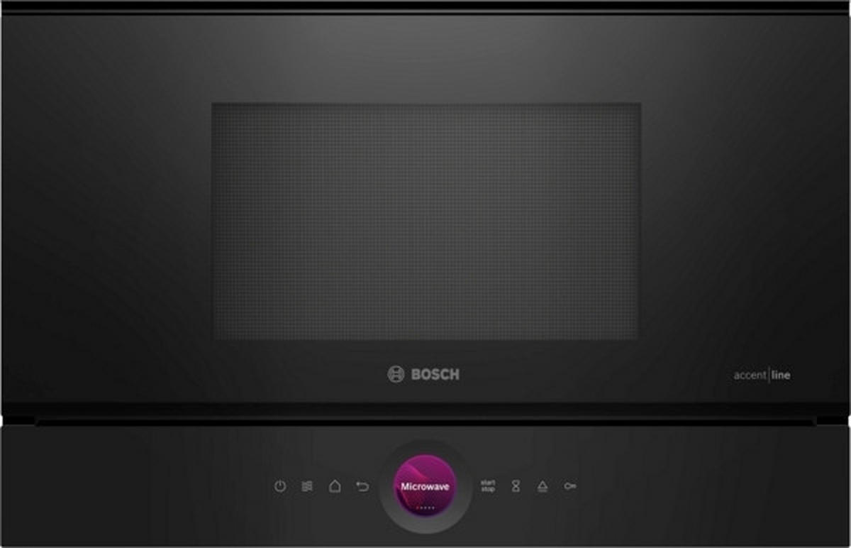 UGRADNA MIKROTALASNA RERNA - crna, Dizajnerski, staklo/metal (59.4/38.2/31.8cm)