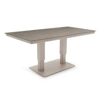 LOUNGETISCH  - Champagner/Grau, Basics, Kunststoff/Metall (160/90/52-72cm) - Tierra Outdoor