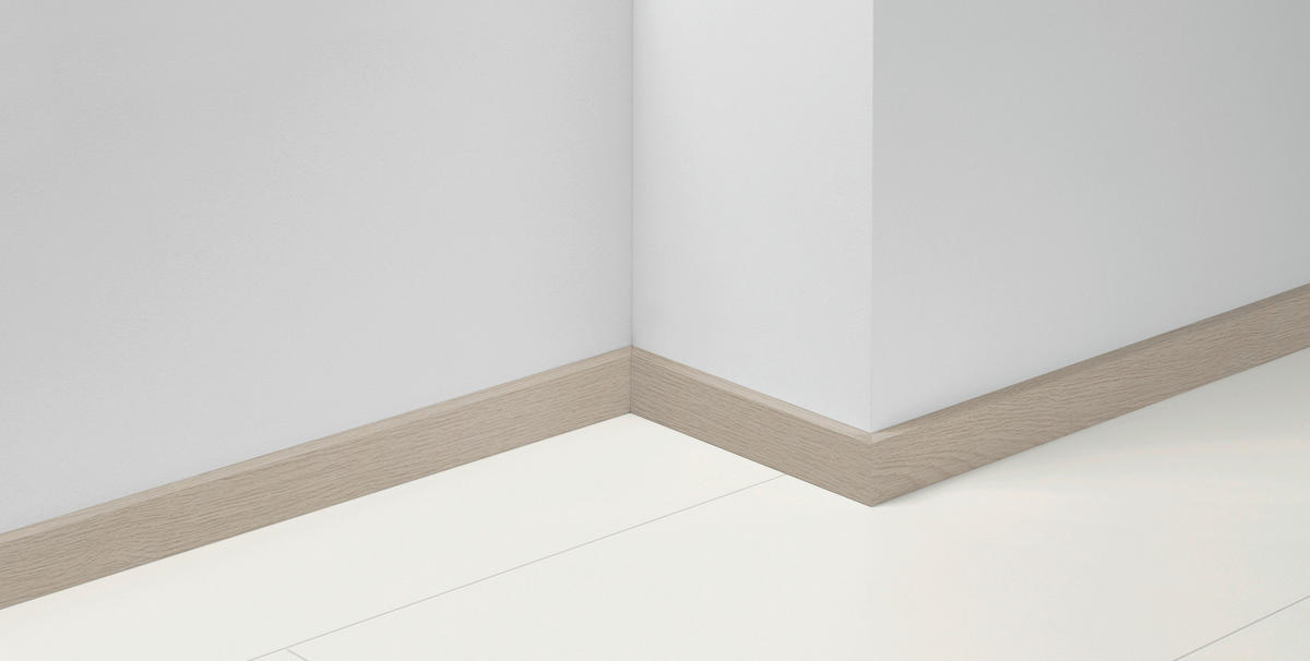 SOCKELLEISTE - Hellbraun/Eichefarben, Basics, Holz (220/1,6/5,0cm) - Parador