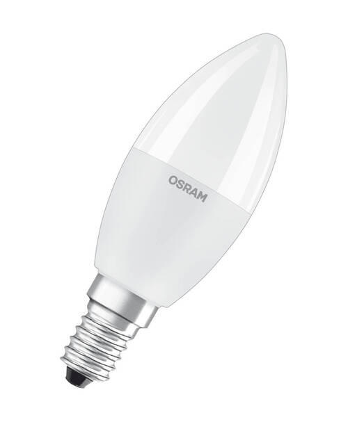LED-LEUCHTMITTEL   E14 4,9 W 470 lm 2 Stück  - Weiß, Basics, Kunststoff (3,7/10,7cm) - Osram
