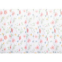 Perdea Tip Plasă  - roșu deschis, Basics, textil (290cm)