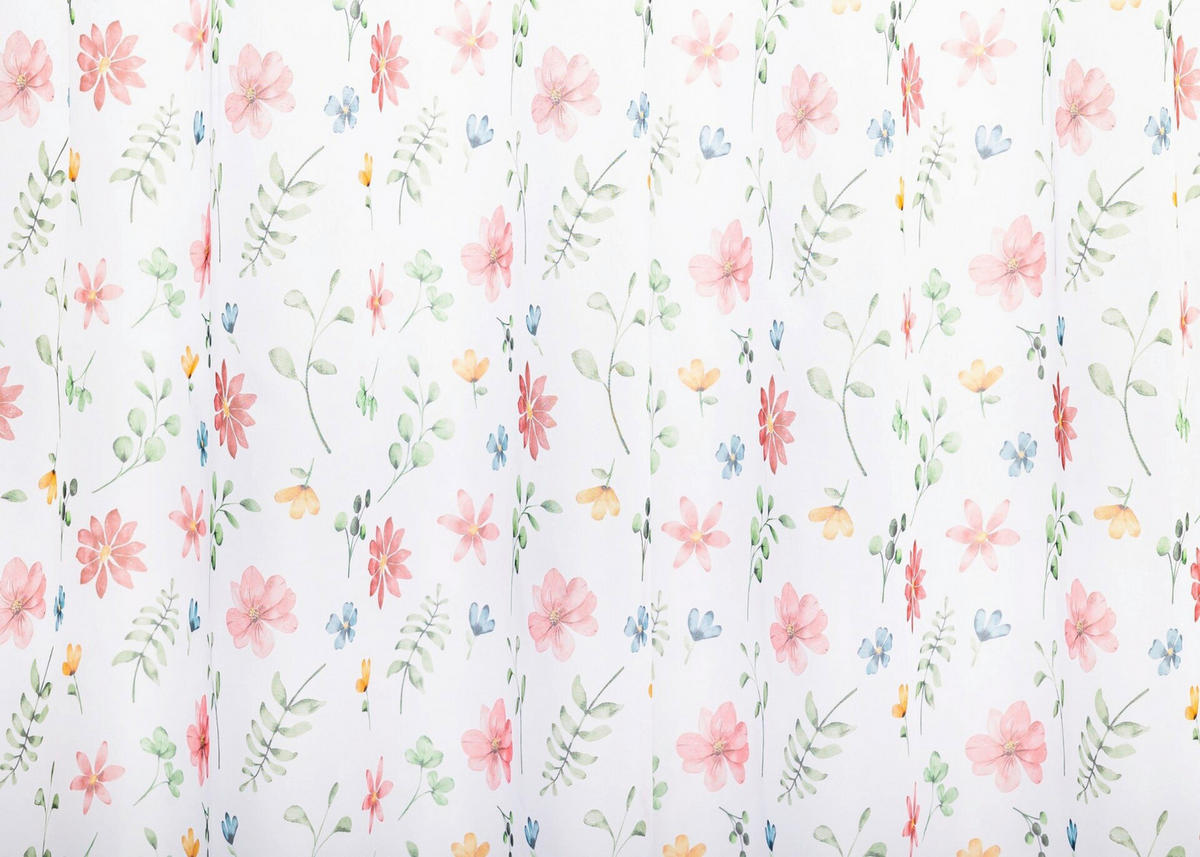 Perdea Tip Plasă  - roșu deschis, Basics, textil (290cm)