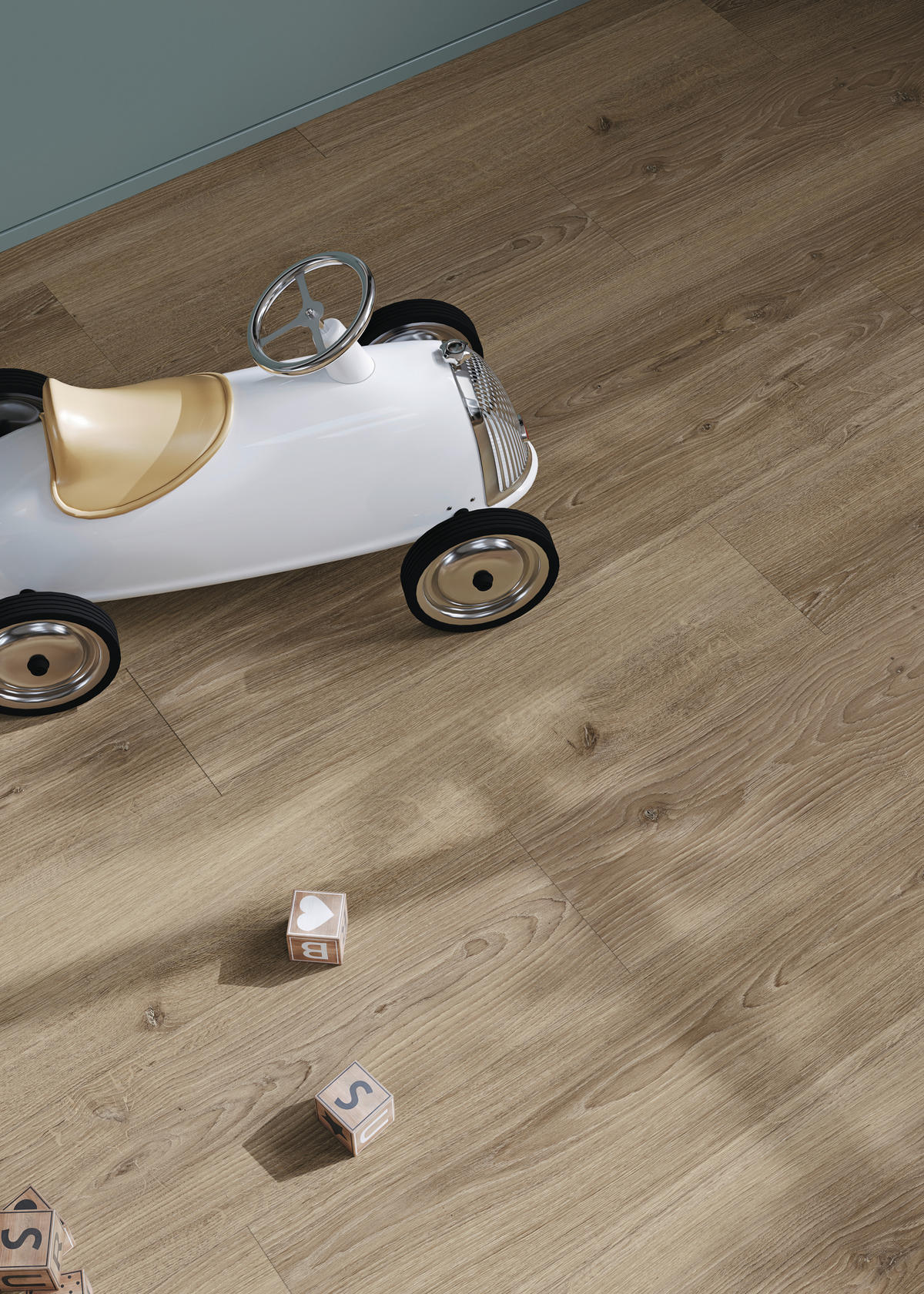 LAMINATBODEN Laminat Basic 600  per  m² - Basics (128,5/24,3/0,8cm) - Parador