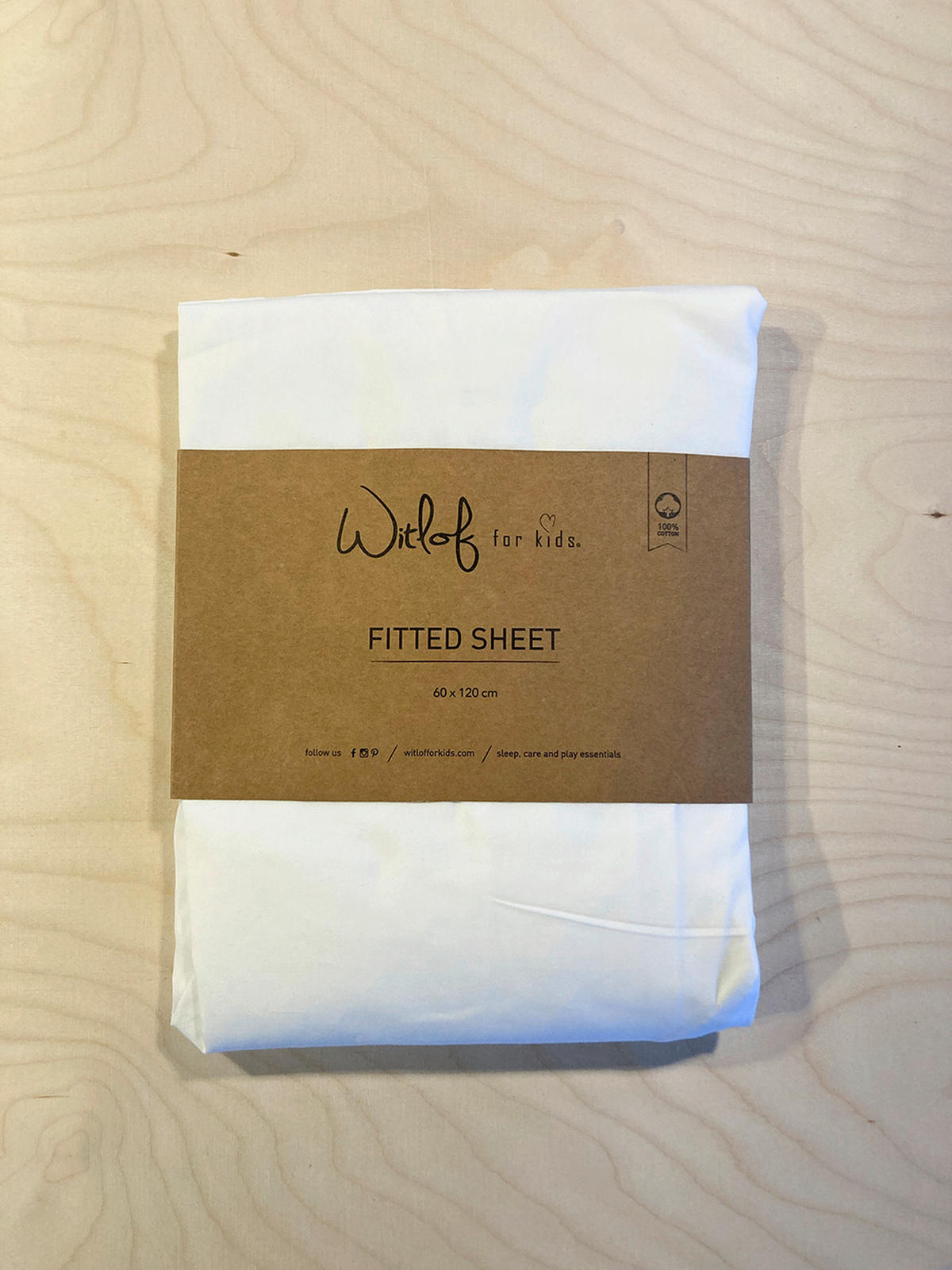 KINDERSPANNBETTTUCH 60/120 cm   - Weiß, Basics, Textil (60/120cm) - Witlof for Kids