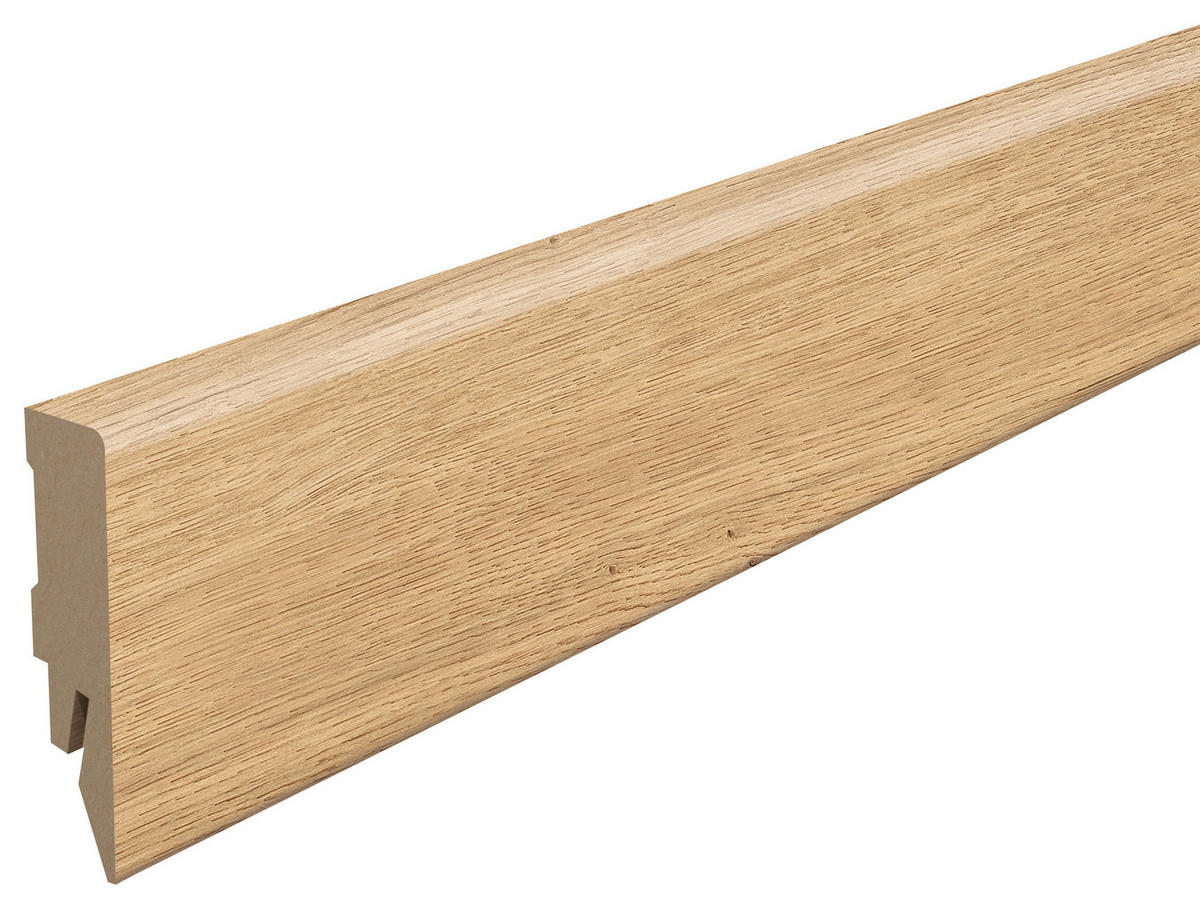 SOCKELLEISTE Eiche braun - Braun, KONVENTIONELL, Holzwerkstoff (240/1.4/5.8cm) - Egger Holzwerkstoffe