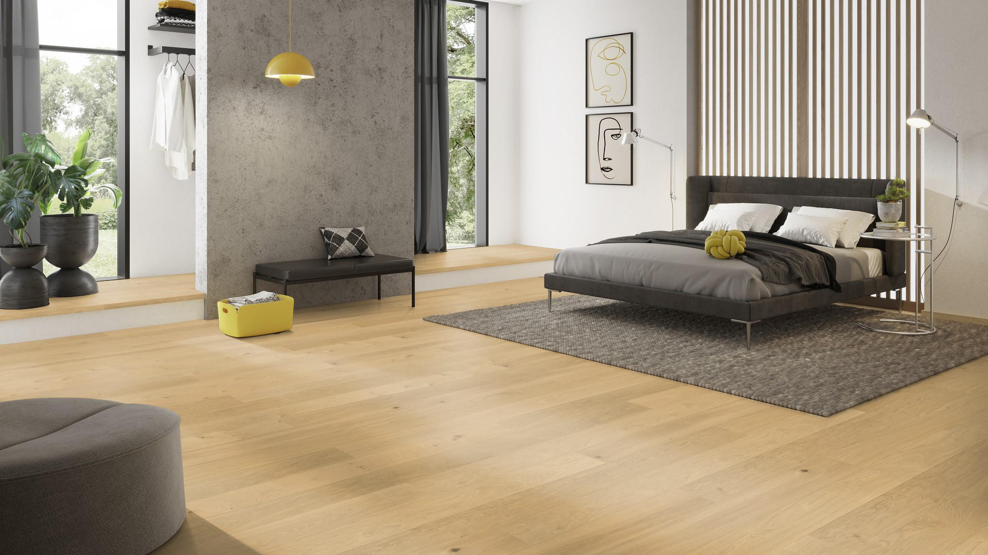 LANDHAUSDIELE Puristico Trend Eiche Natur!Pur100013201  per  m² - Eichefarben, Trend, Holz (220,5/17,6/1,3cm) - Tilo