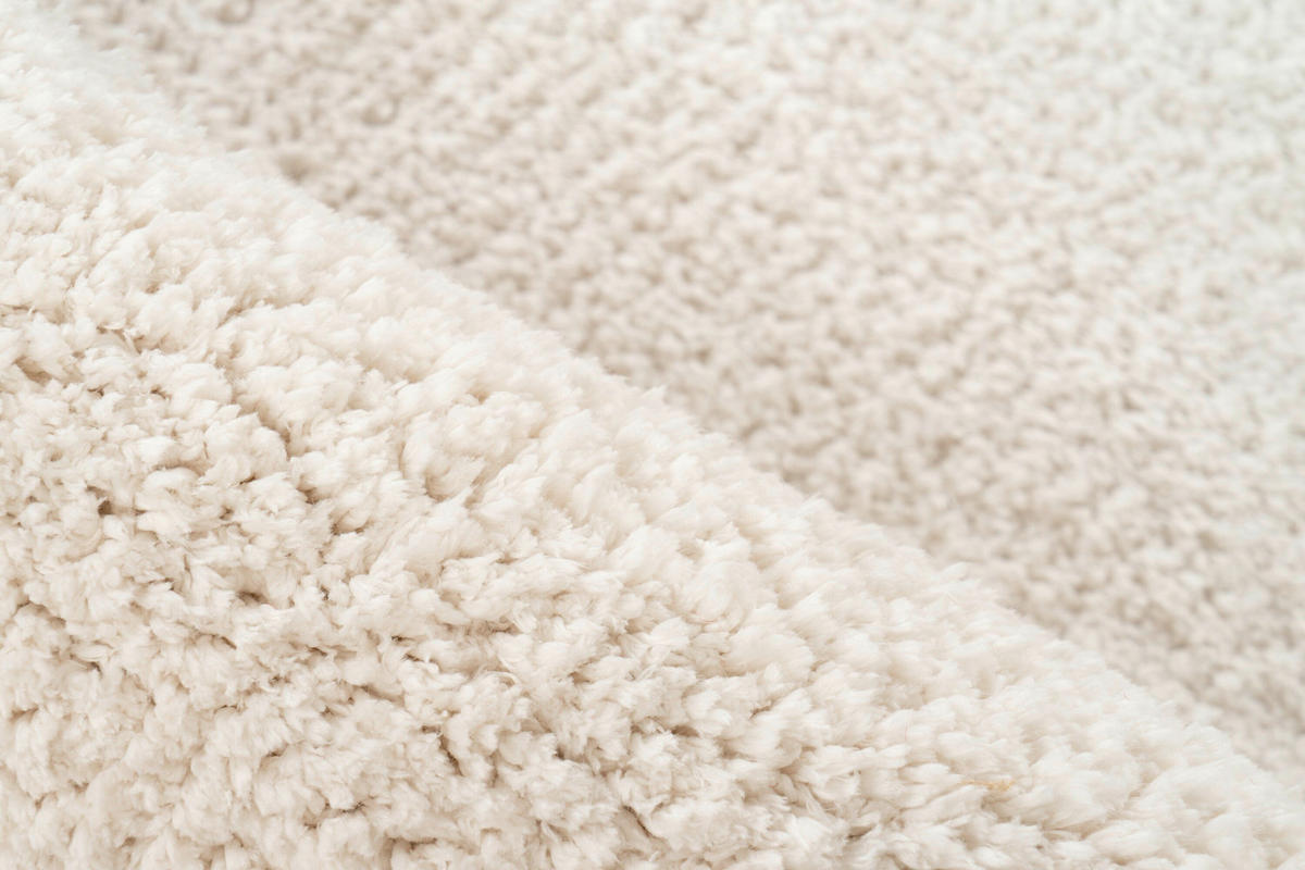 HOCHFLORTEPPICH 160/230 cm Elfenbein rechteckig  - Elfenbein, Basics, Textil (160/230cm) - Kayoom