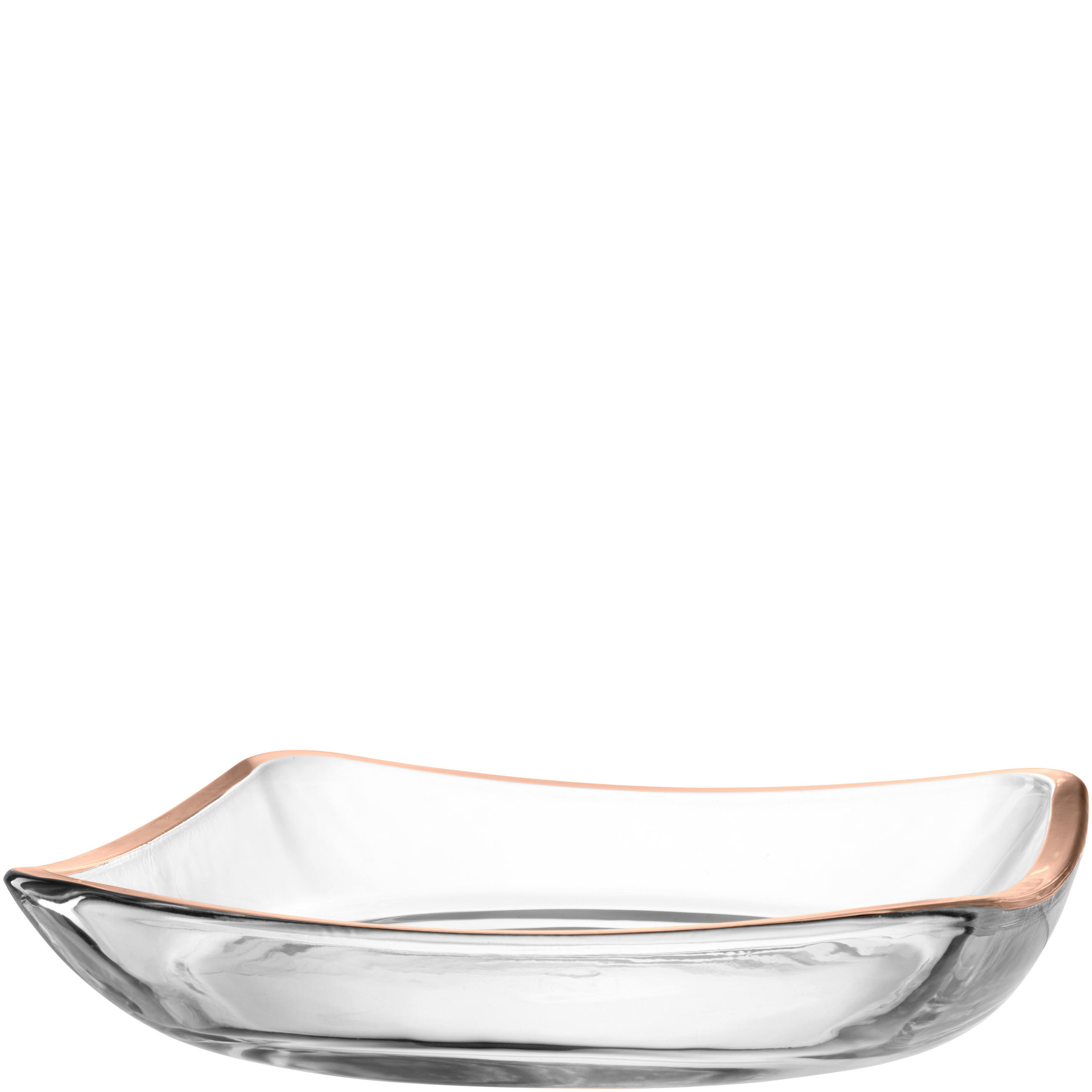 TANIER PIAZZA    - oranžová, Basics, sklo (19,6/4/19,6cm) - Leonardo
