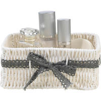 KOŠARA ZA SHRANJEVANJE   26/20/12 cm     - siva/bela, Basics, papir (26/20/12cm) - Landscape