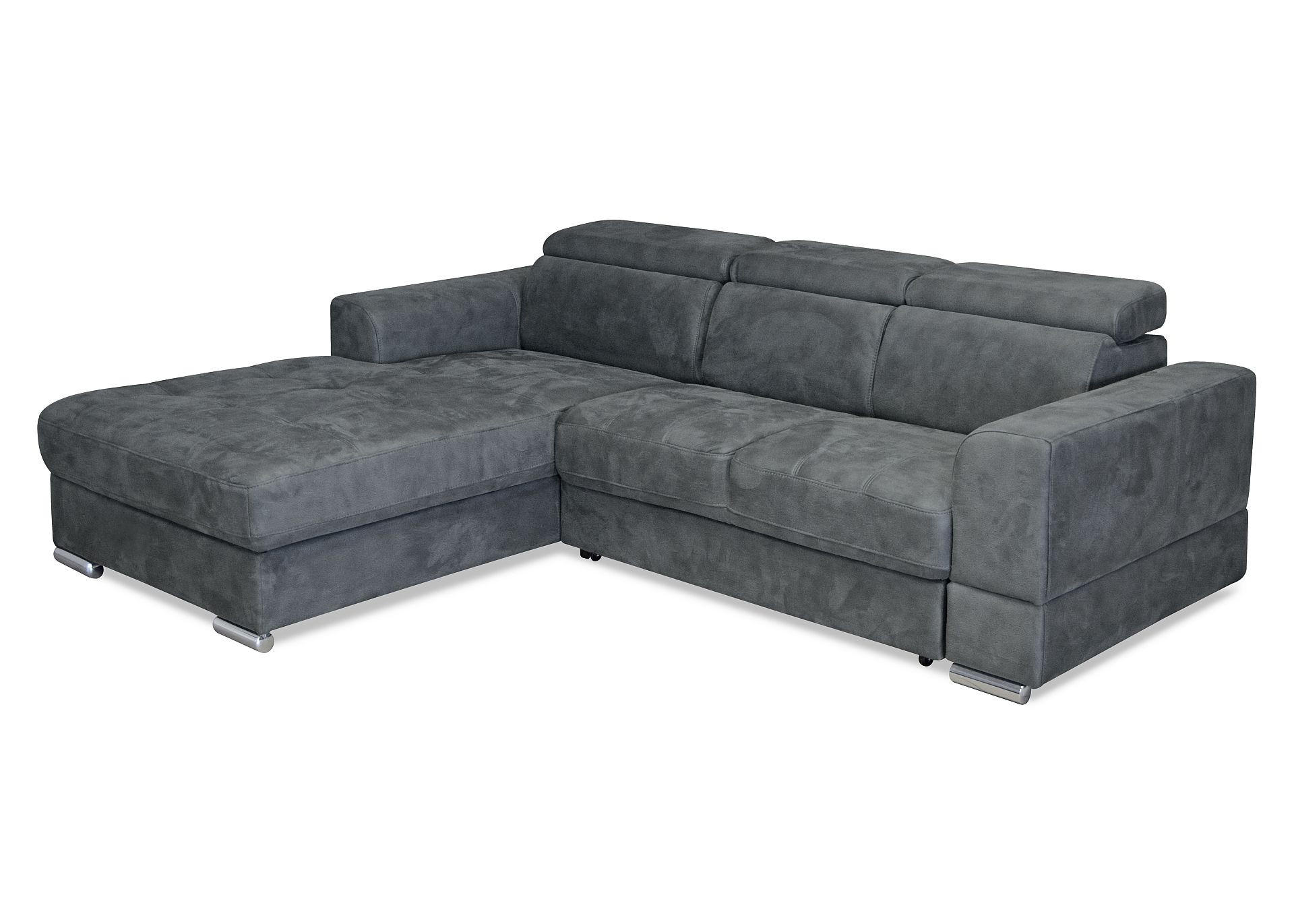 SJEDEĆA GARNITURA drvo, drvni materijal, tekstil  siva   - siva, Moderno, drvni materijal/drvo (194/246cm) - Carryhome