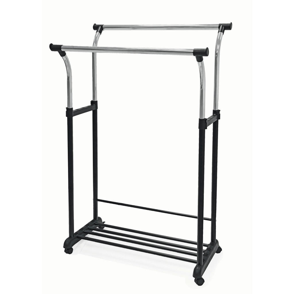 Kleiderwagen Swing L: 83 cm Metall/Kunststoff mit Rollen