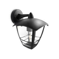 SVJETILJKA ZIDNA  - crna, Konvencionalno, metal/plastika (17,5/23,5/20cm) - Philips