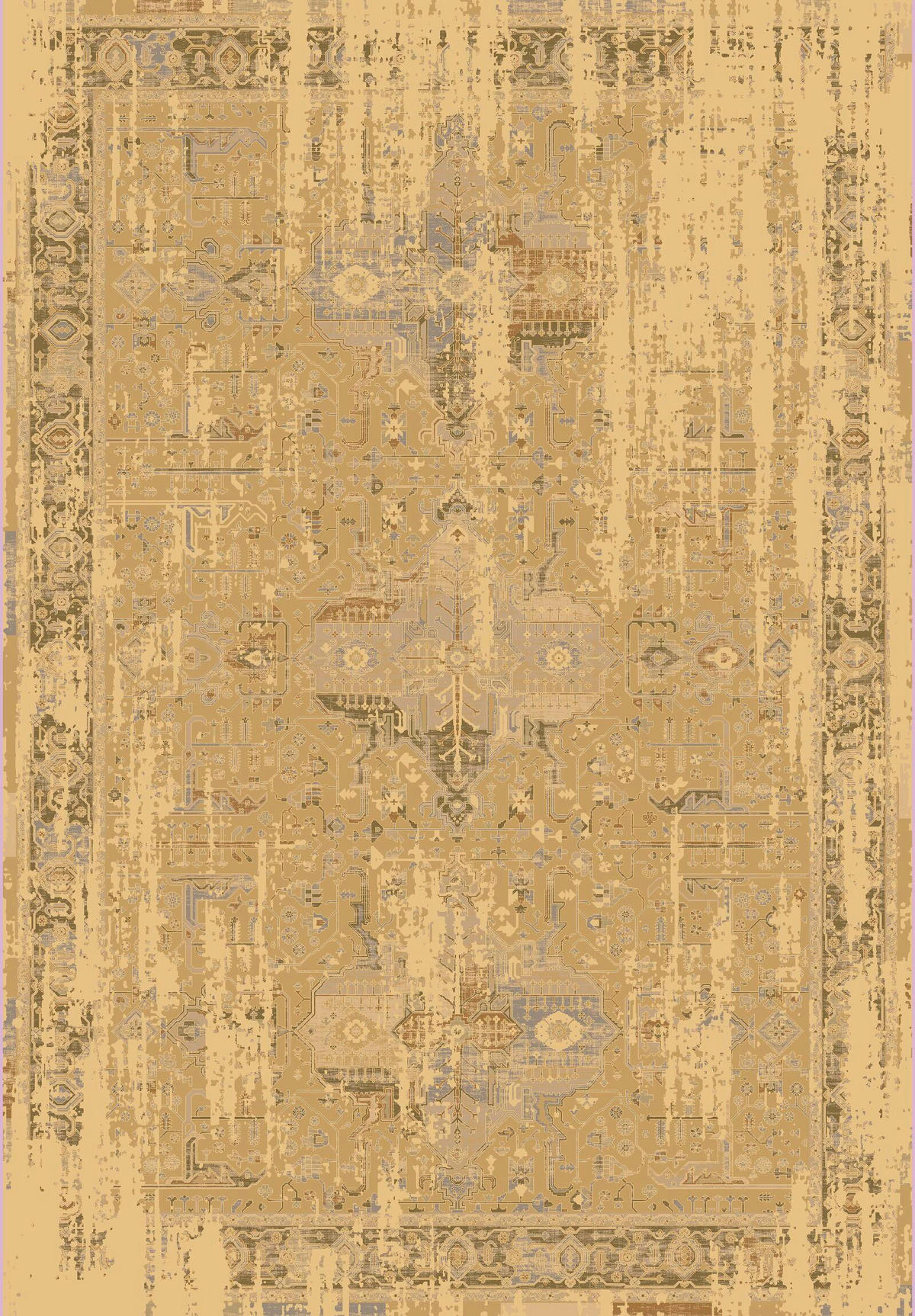 VINTAGE SZŐNYEG   - bézs, Design, textil (200/290cm) - Dieter Knoll