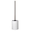 WC-BÜRSTENGARNITUR in Kunststoff  Kunststoff   - Chromfarben/Weiß, Basics, Kunststoff (8,5/37,6/8,5cm) - Sadena