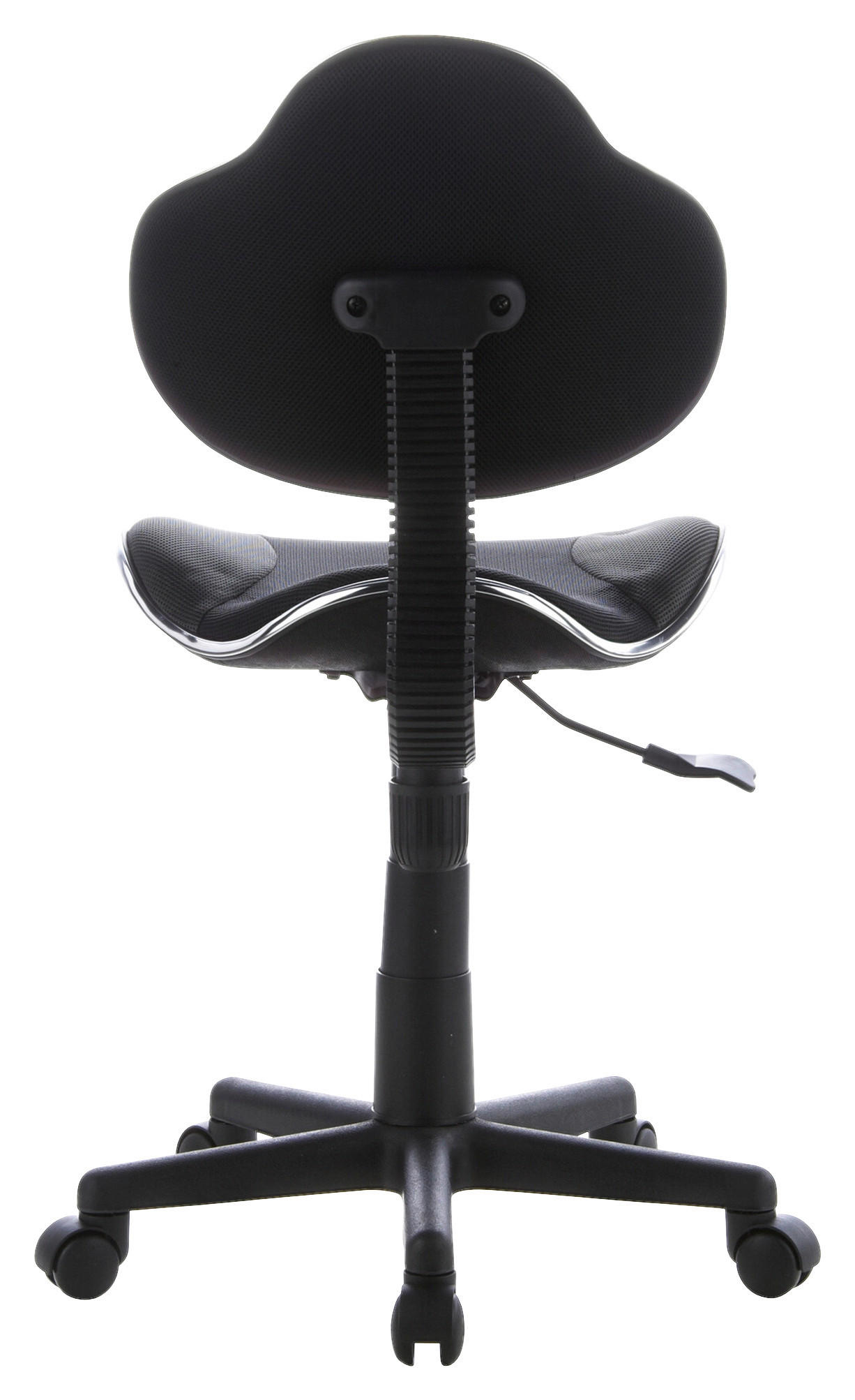 SNURRSTOL FÖR UNGDOMAR  i grå, svart  - grå/svart, Basics, plast (45/86-101/42cm) - MID.YOU