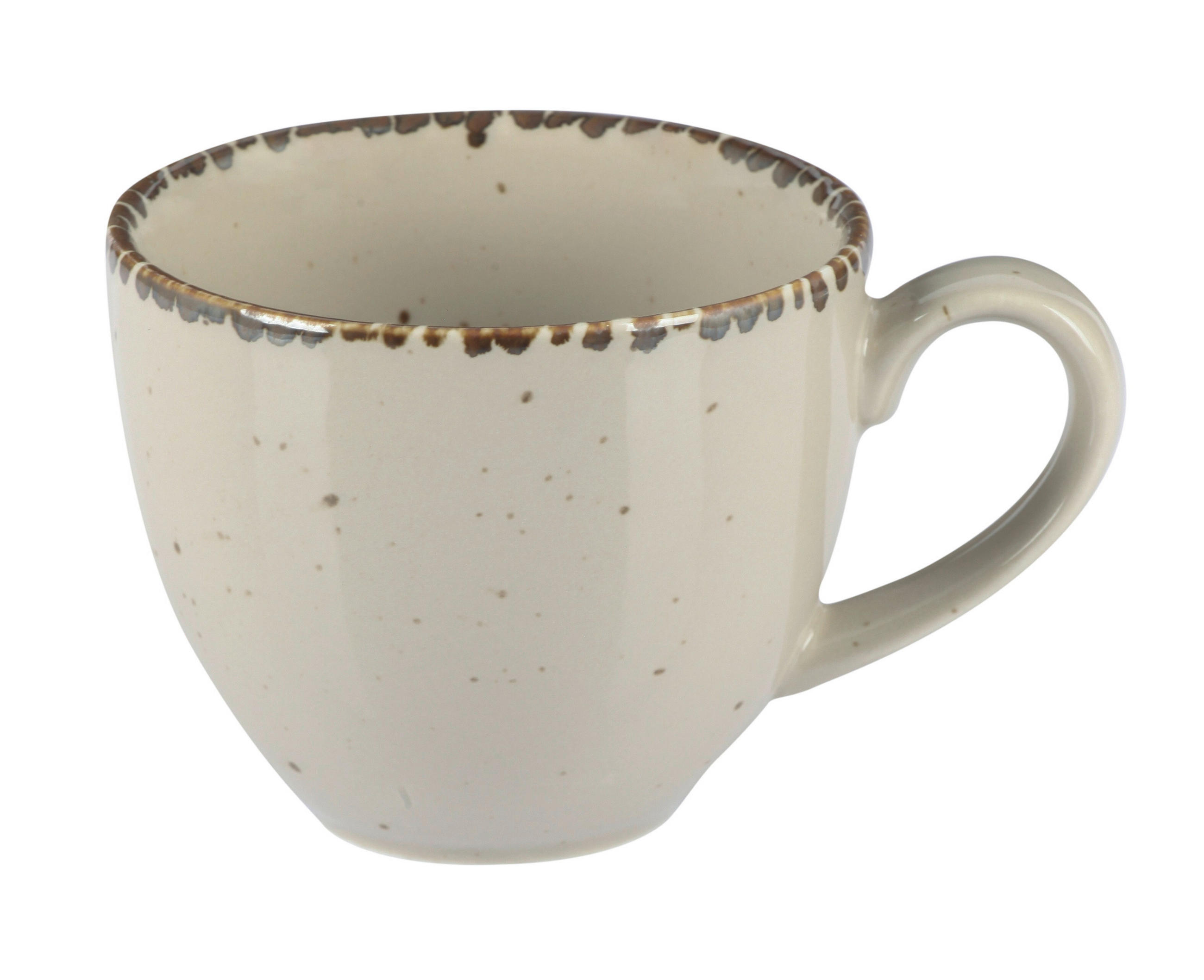 Landscape ŠÁLEK NA CAPPUCCINO porcelán keramika