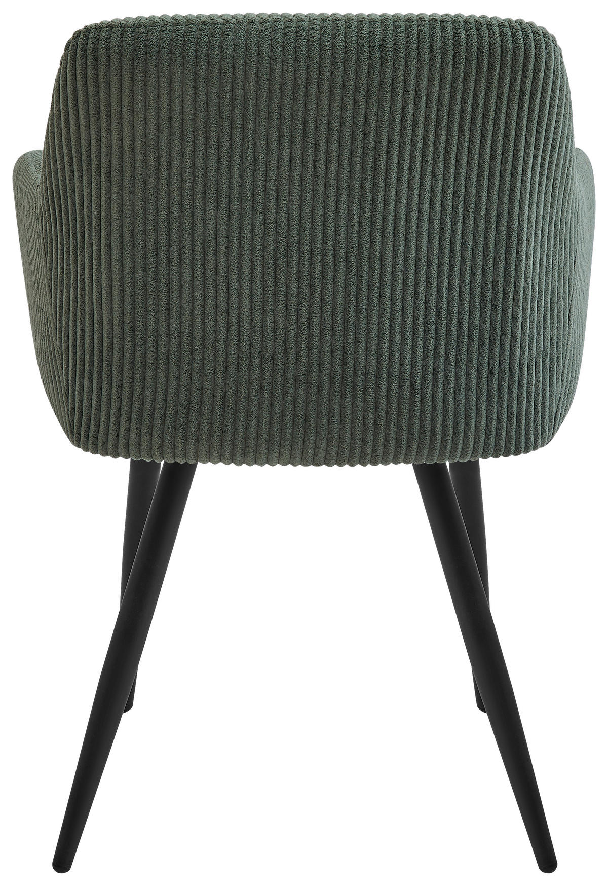 ARMLEHNSTUHL   Webstoff  - Schwarz/Grün, Design, Textil/Metall (56/83,5/59cm) - Ti'me