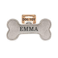 HUNDESPIELZEUG - Grau, Trend, Textil (20/4/10cm)