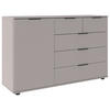SIDEBOARD  in 130/83/41 cm  - Schwarz/Sahara, Design, Holzwerkstoff/Kunststoff (130/83/41cm) - Carryhome
