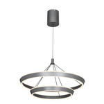 LED-HÄNGELEUCHTE 60/150 cm  - Grau, LIFESTYLE, Metall (60/150cm) - Ambiente