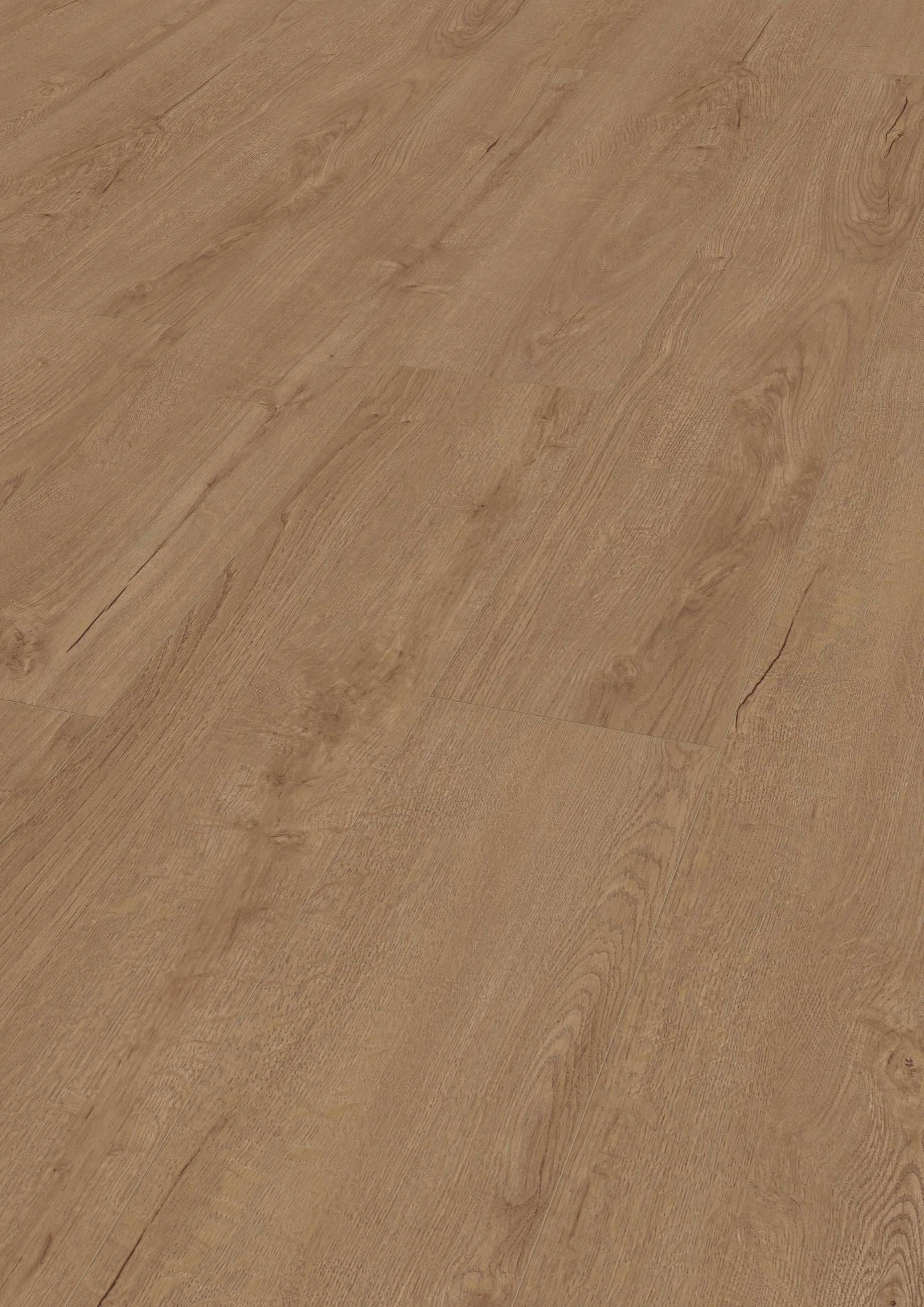 LAMINATBODEN Exquisit  - Eichefarben, KONVENTIONELL, Holz (138.0/19.3/0.8cm)