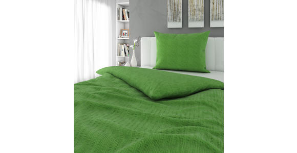BETTWÄSCHE 140/200 cm - Grün, Basics, Textil (140/200cm) - Esposa