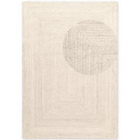 JUTETEPPICH 200/300 cm Juno Weiß rechteckig  - Weiß, Natur, Textil (200/300cm) - Hanse Home